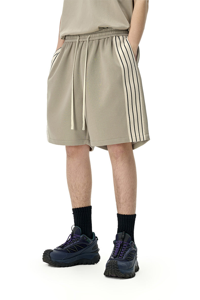 INF FOG Contrasting Stripes Sports FOG Shorts