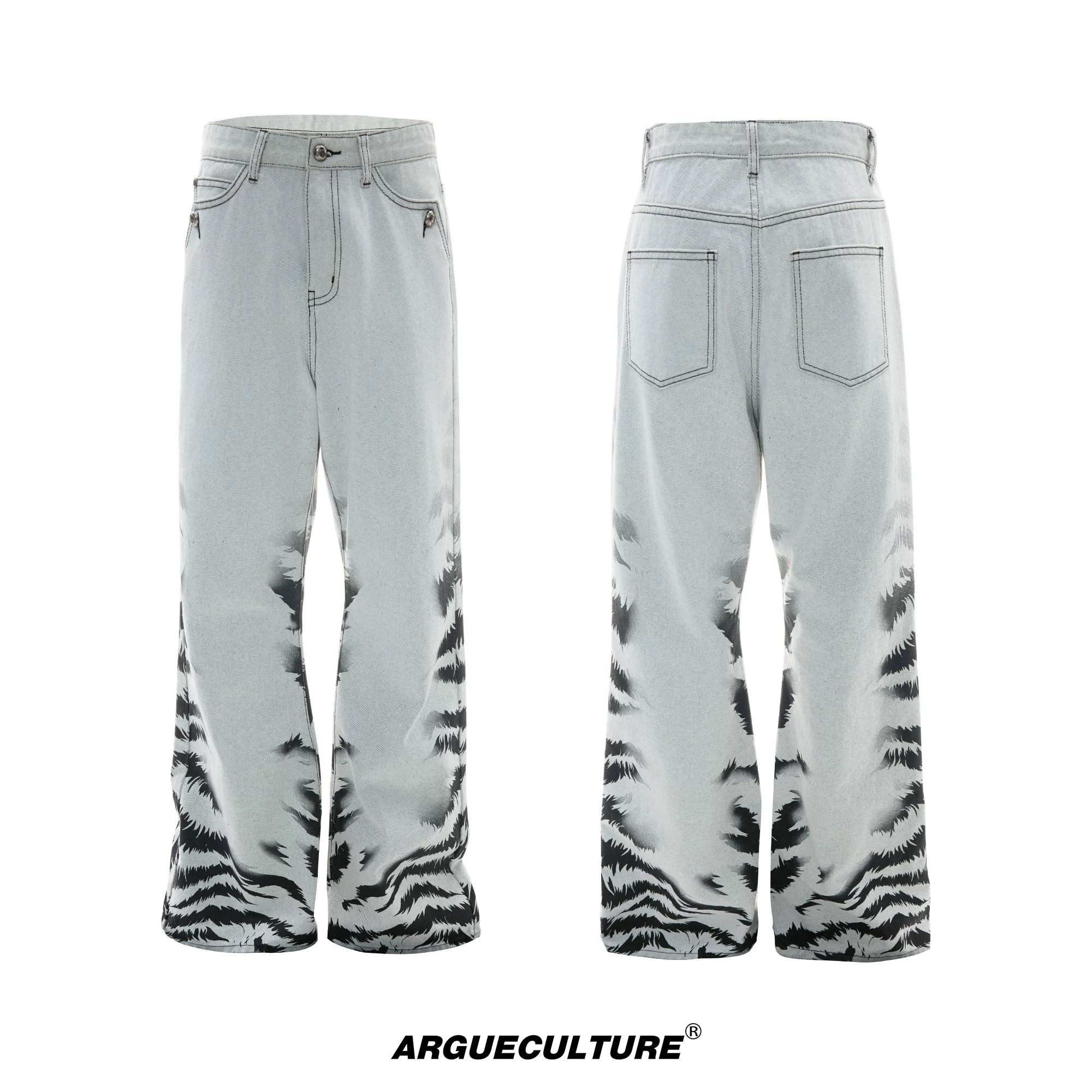 ArguECulturE Tie-dye Straight Jeans