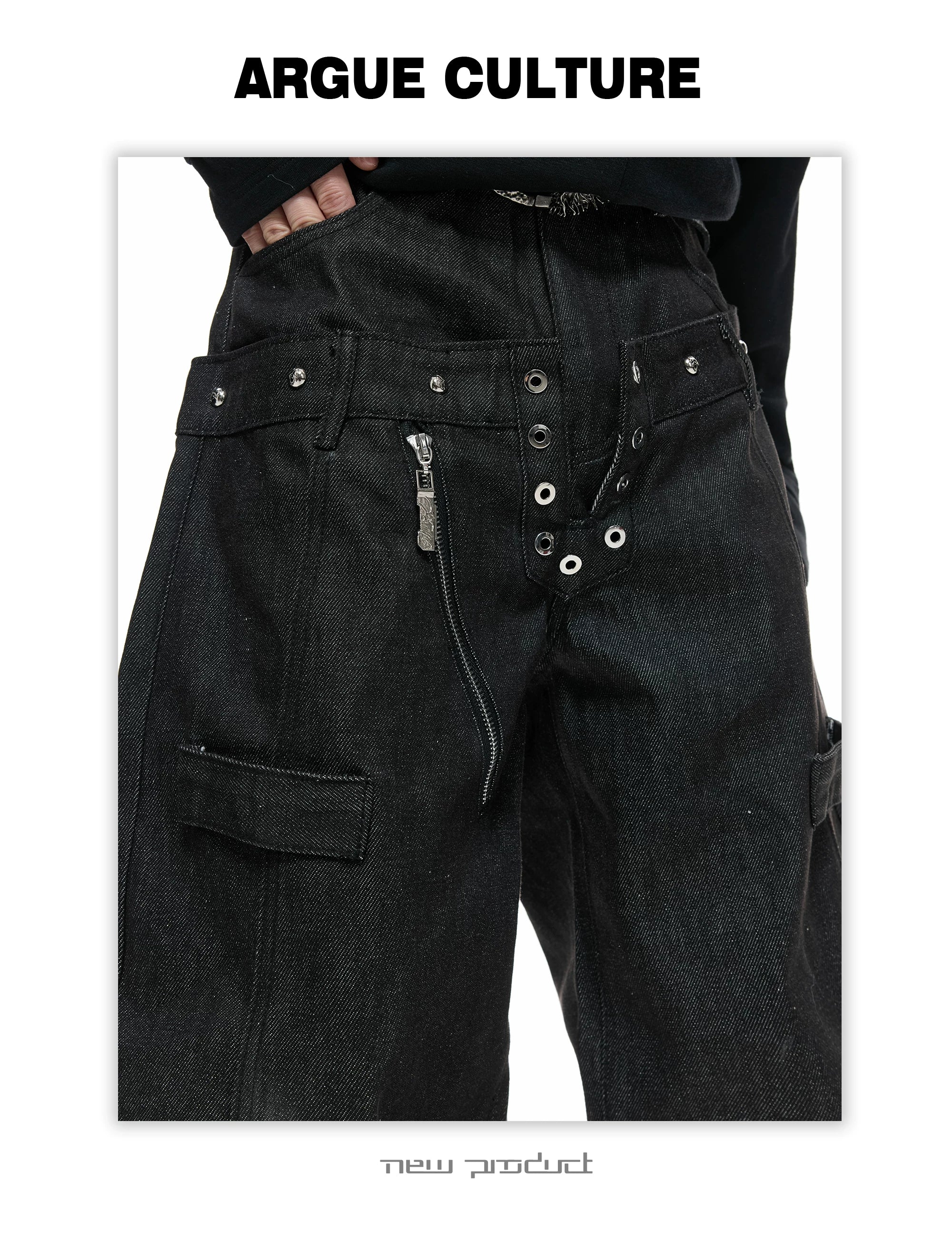 ArguECulturE Straight Double Waist Jeans