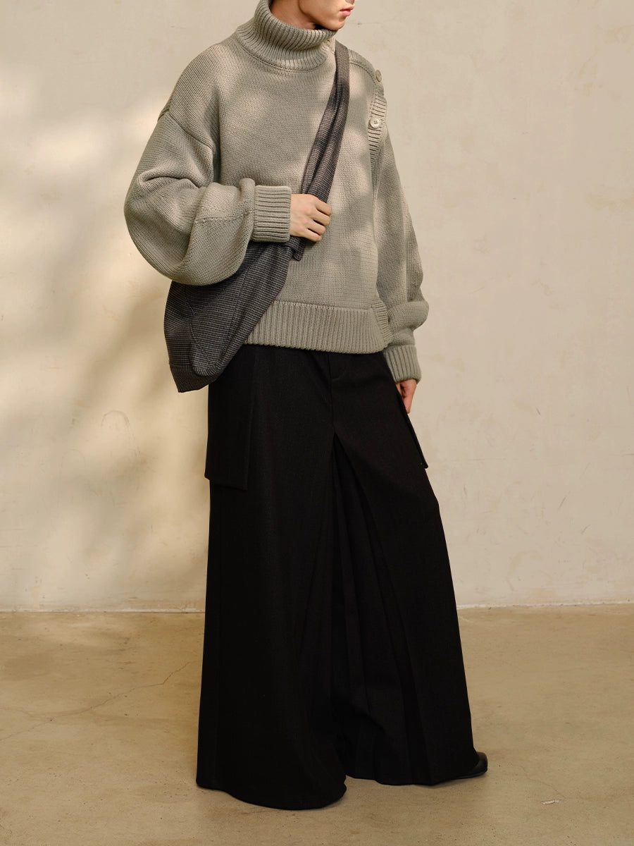JCAESAR Side Pocket Culottes
