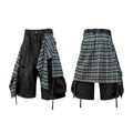 RELABEL Removable Fart Curtain Denim Eight-point Shorts