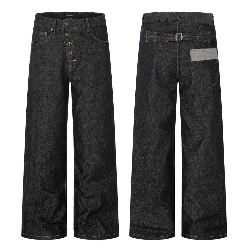 11KN Retro Loose Casual Jeans
