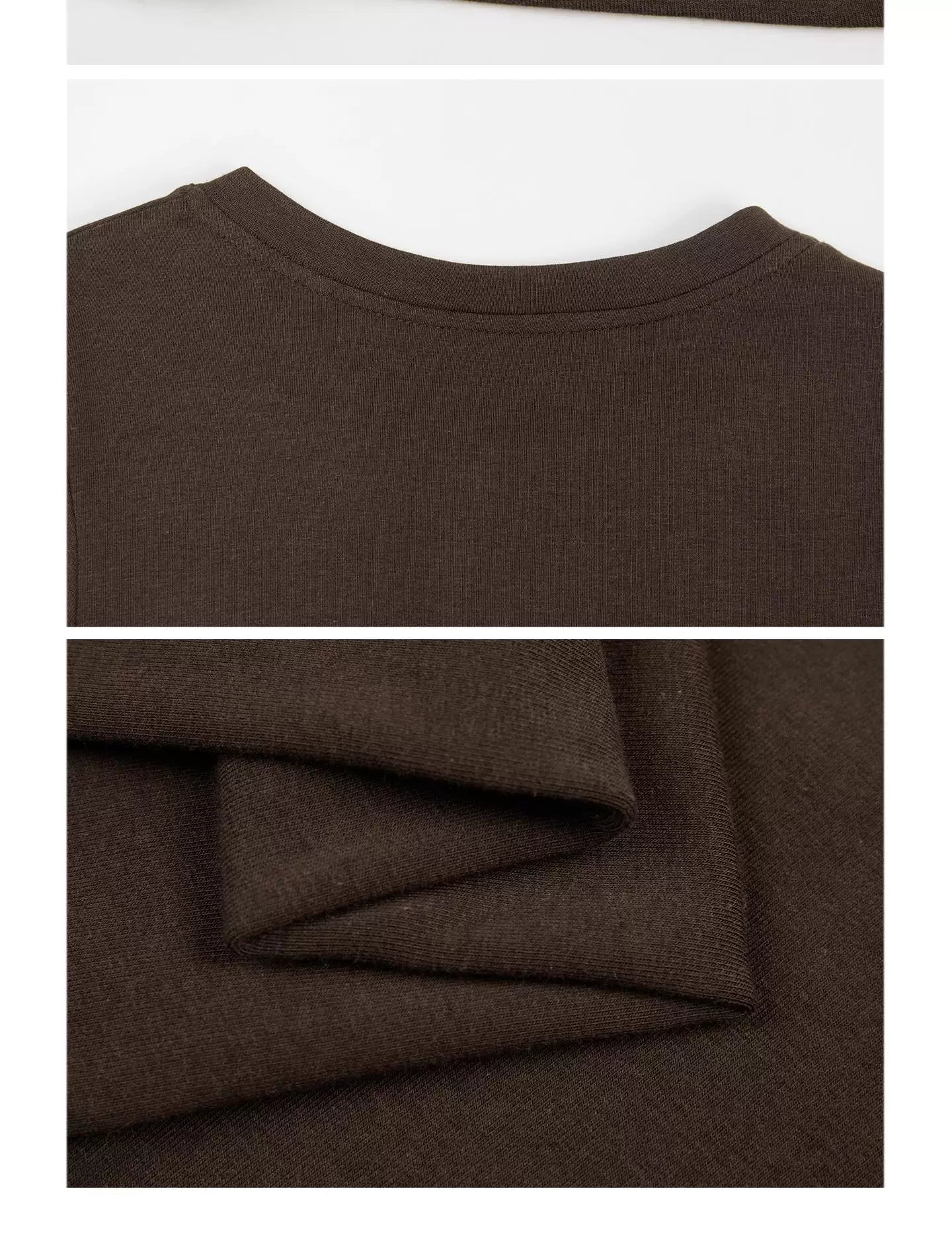 Cherry Melody Henry Collar Fleece Slim Fit Long Sleeves