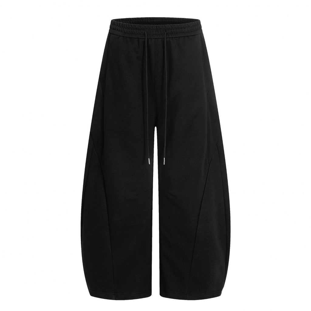 11KN Sports Wide Leg Loose Drawstring Skinny Sweatpants
