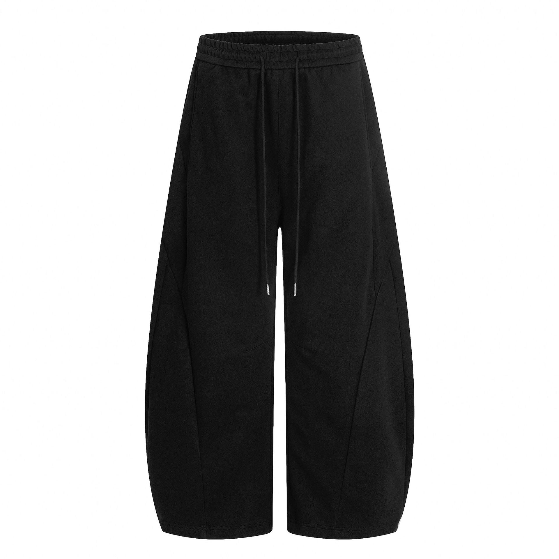 11KN Sports Wide Leg Loose Drawstring Skinny Sweatpants