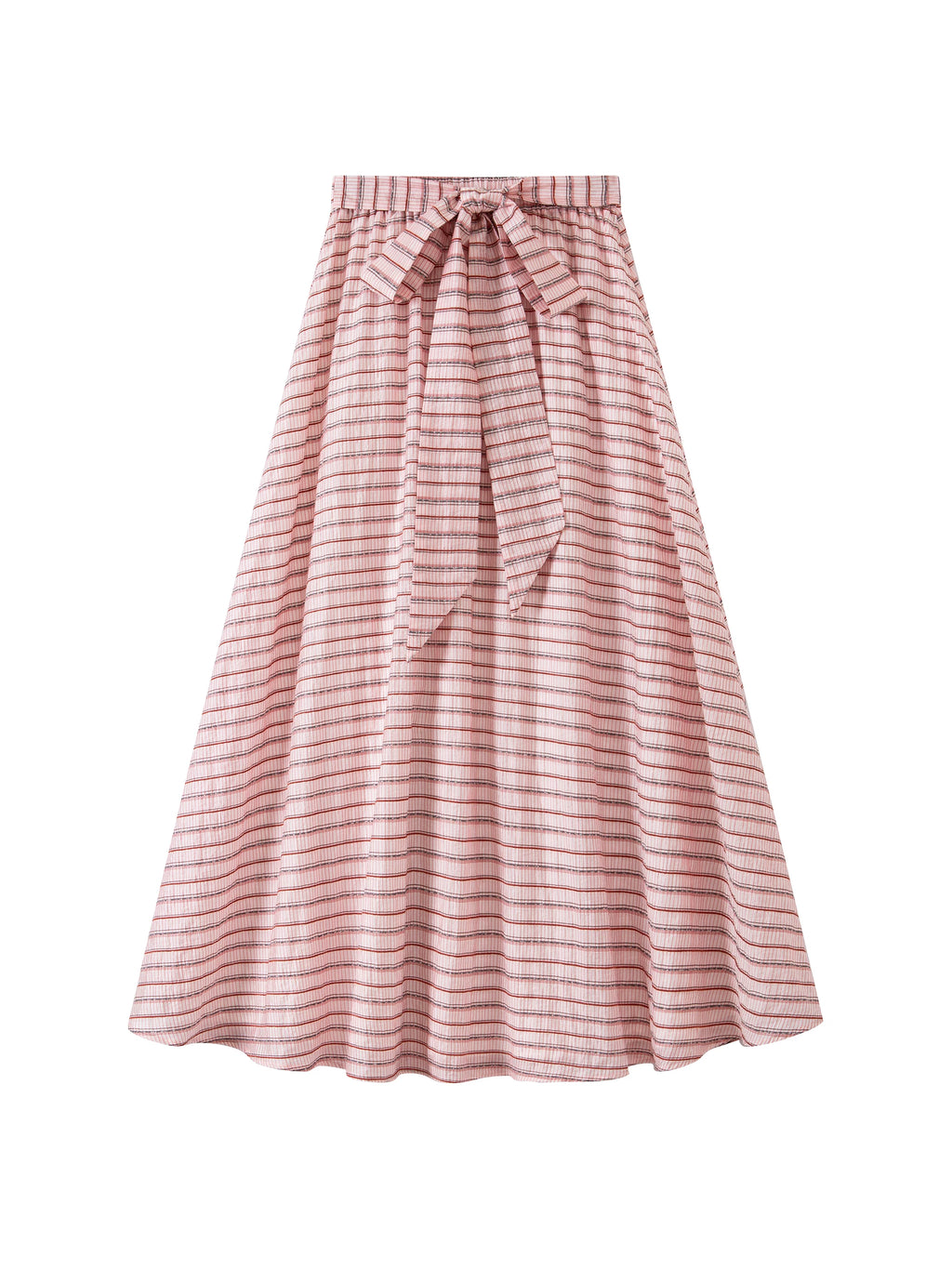 THELIGHT Striped Loose Breathable Strap Dress