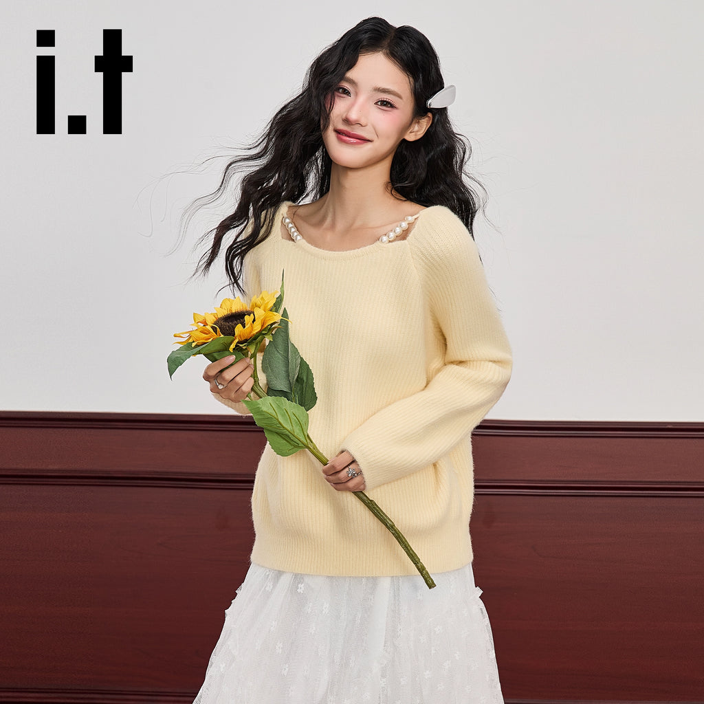 IT: CHOCOOLATE Gentle Korean Soft Waxy Sweater