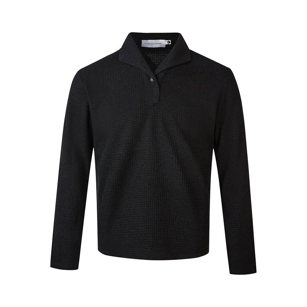 EME Casual Front Shoulder Polo Shirt