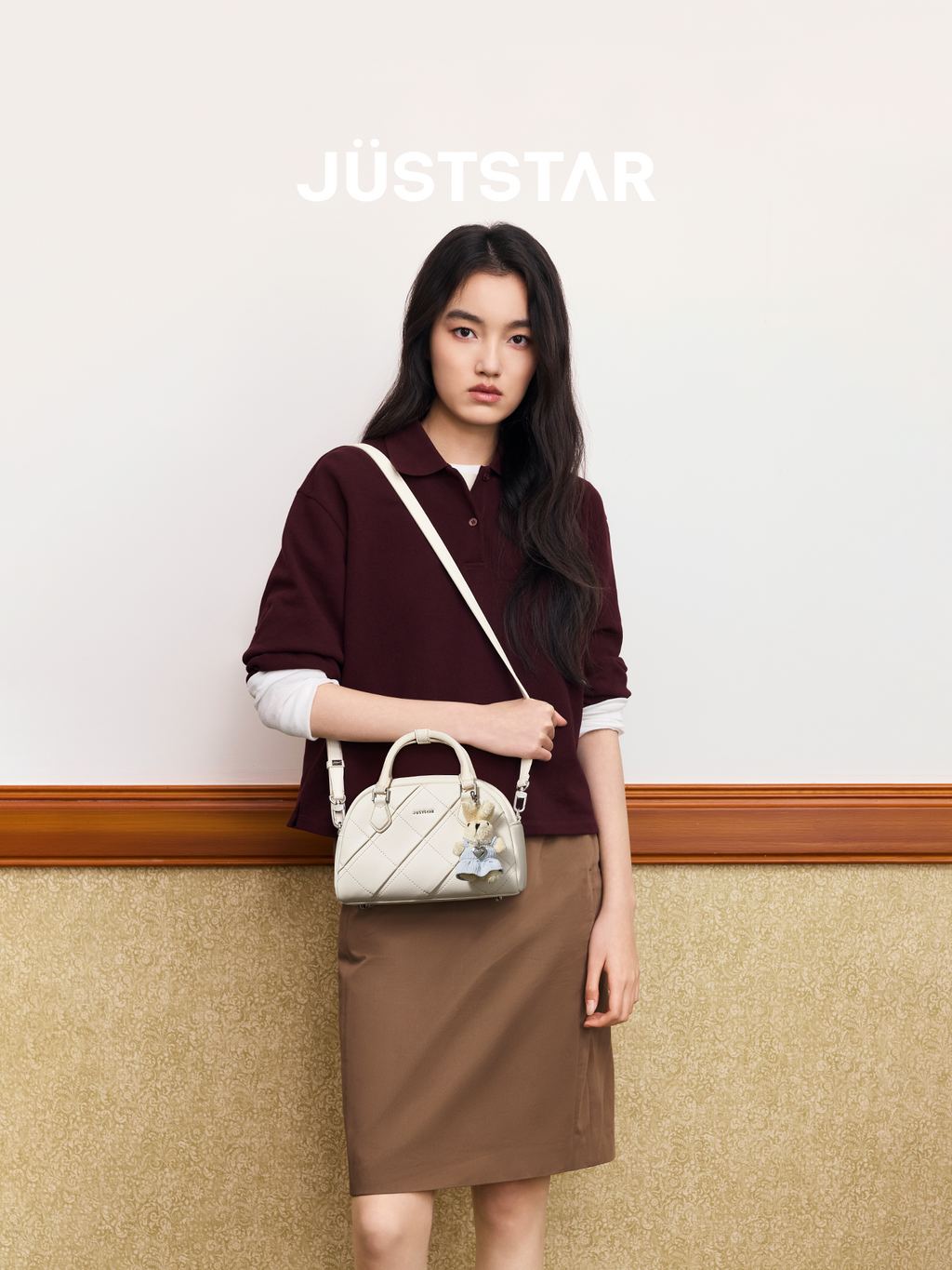 JUST STAR One-shoulder Exquisite Portable Messenger Bag