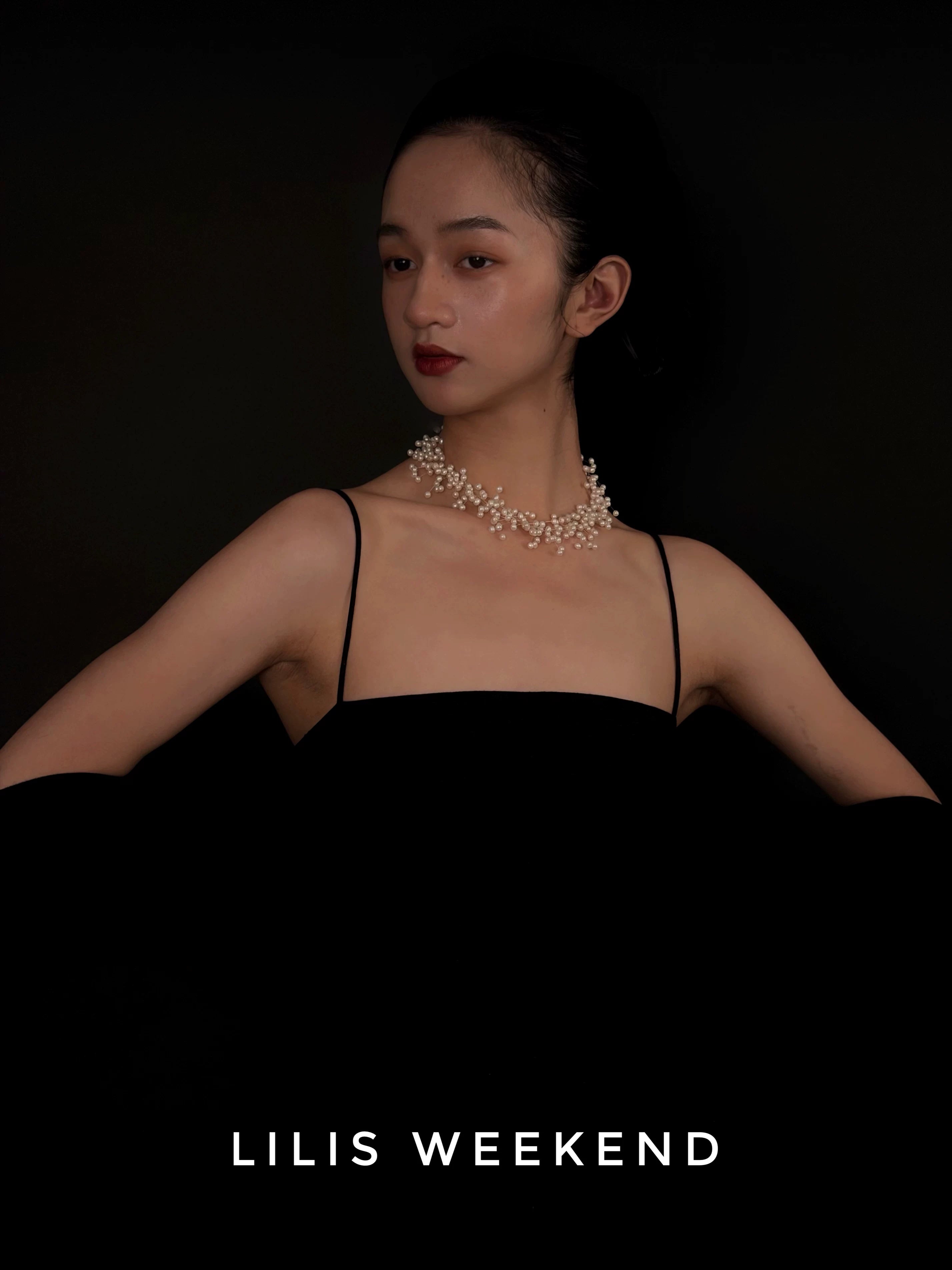 Lilis Weekend Starry Freshwater Pearl Necklace