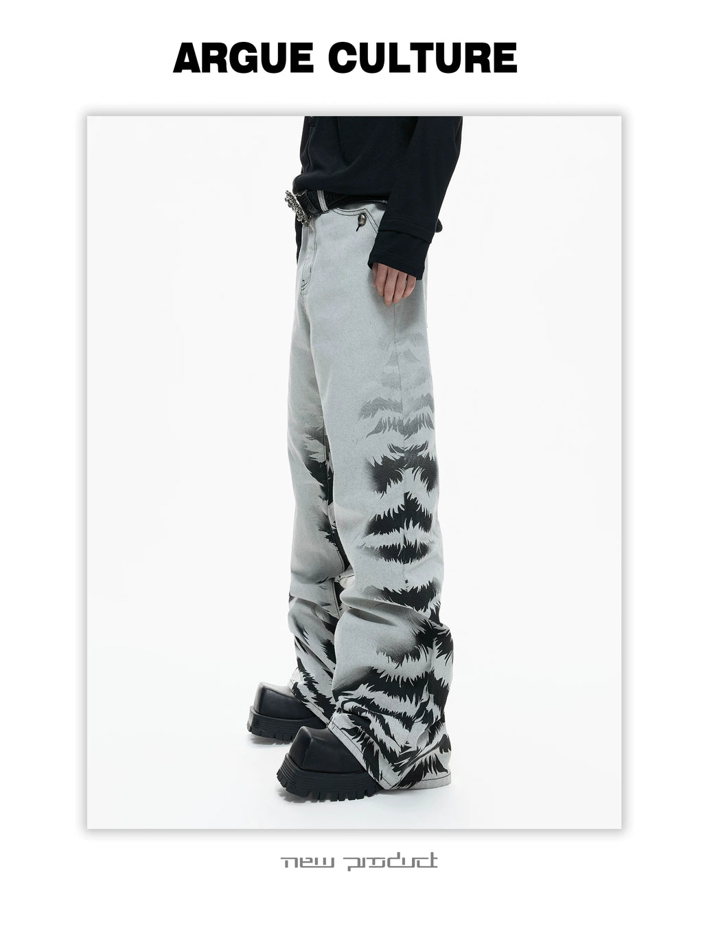 ArguECulturE Tie-dye Straight Jeans