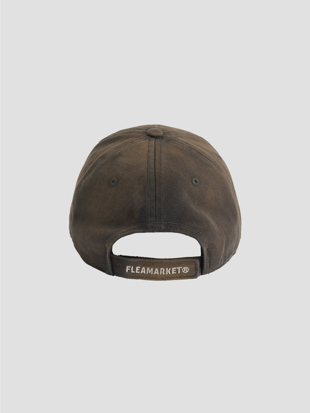 Fleamarket Cartoon Embroidery Wash Water Do Old Cap