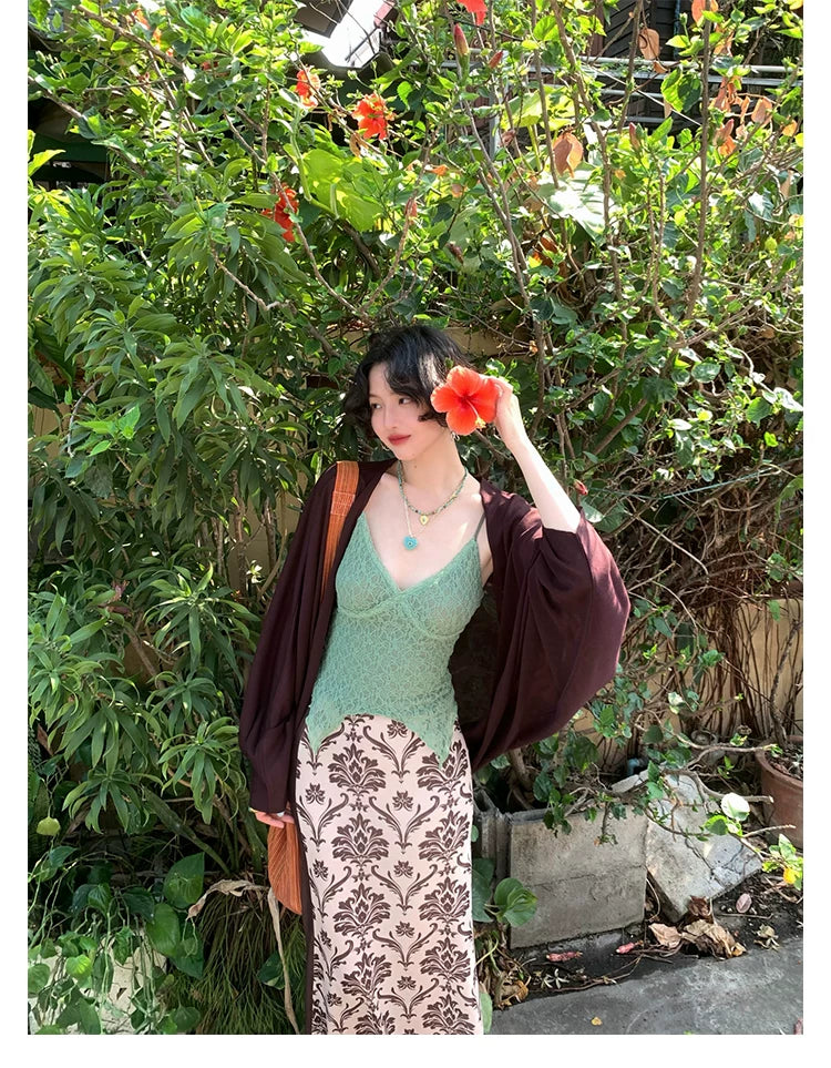 KELIFAN Retro Fishtail Skirt