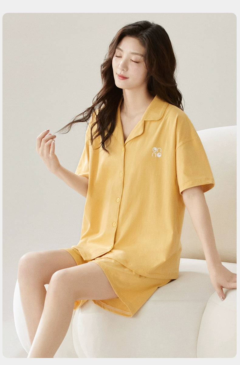 Urban Butterfly Ice Silk Loungewear Set