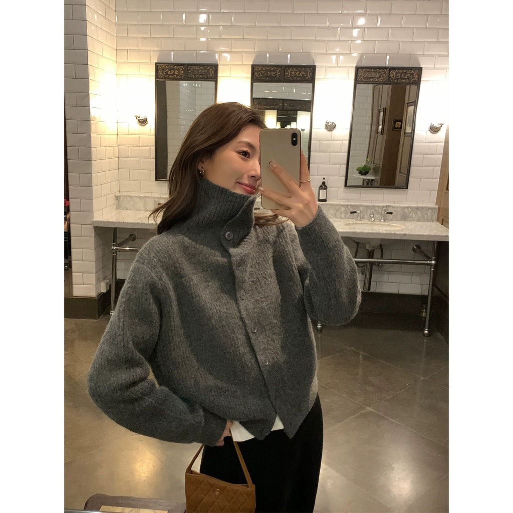 Pusumede Vintage Lapel Loose Temperament Jacket