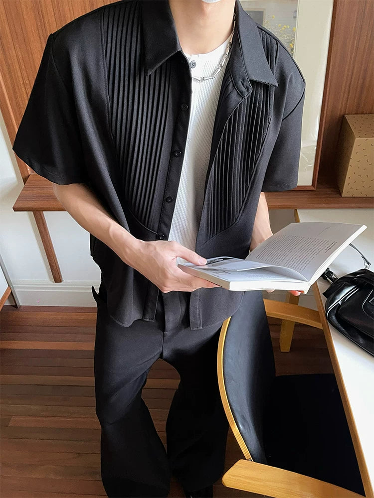 DM Tenacious Pleated Short Sleeve Shirt