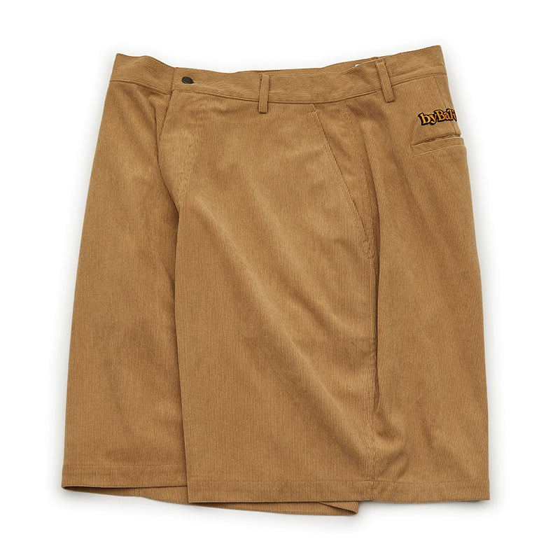 Battles Corduroy Embroidered Shorts Capris