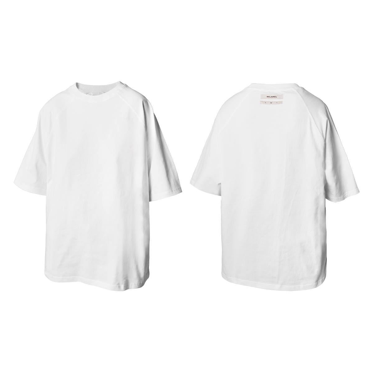 RELABEL Skin-friendly Shoulder Casual Tee