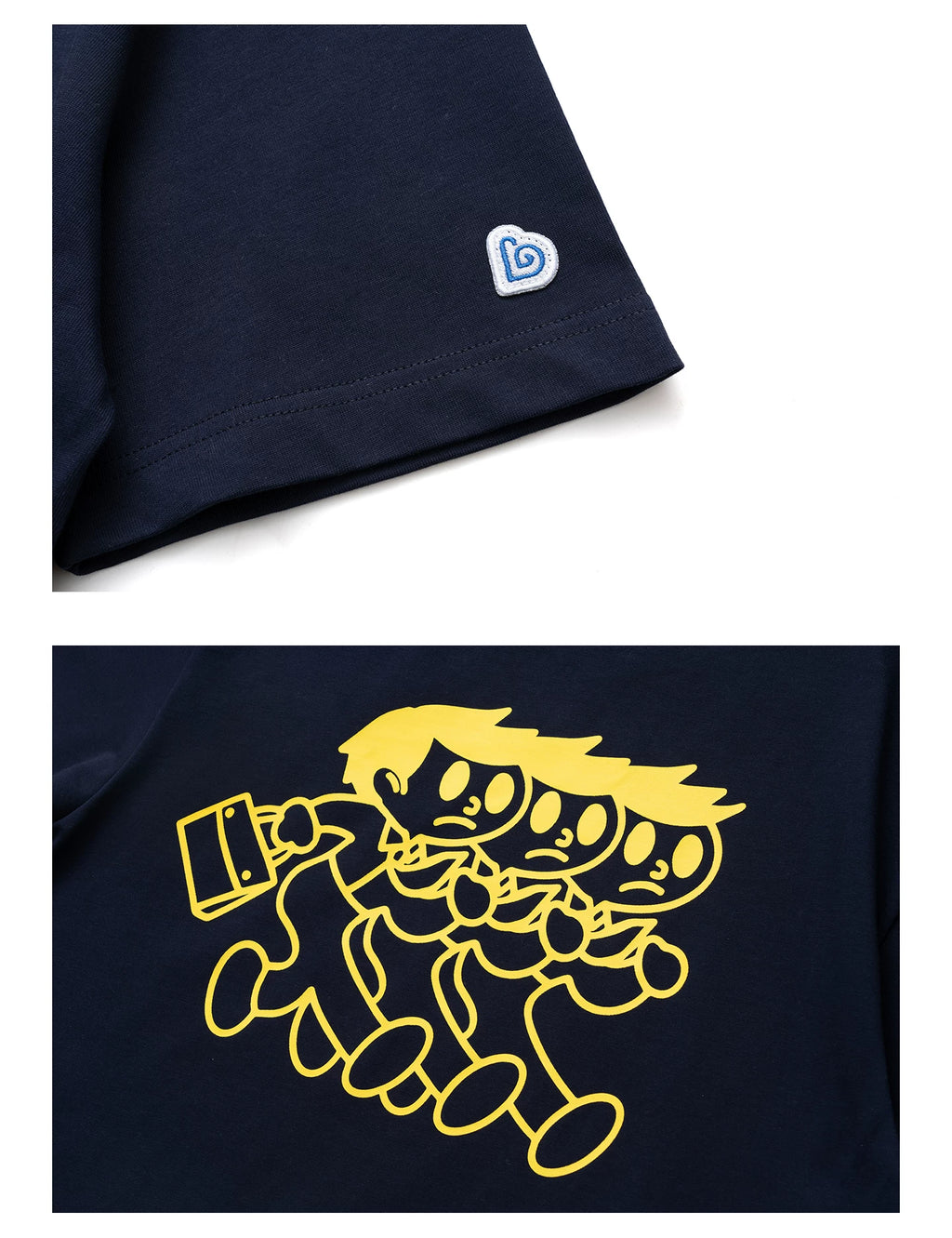 BENT IDEA Simple Casual Versatile Tee