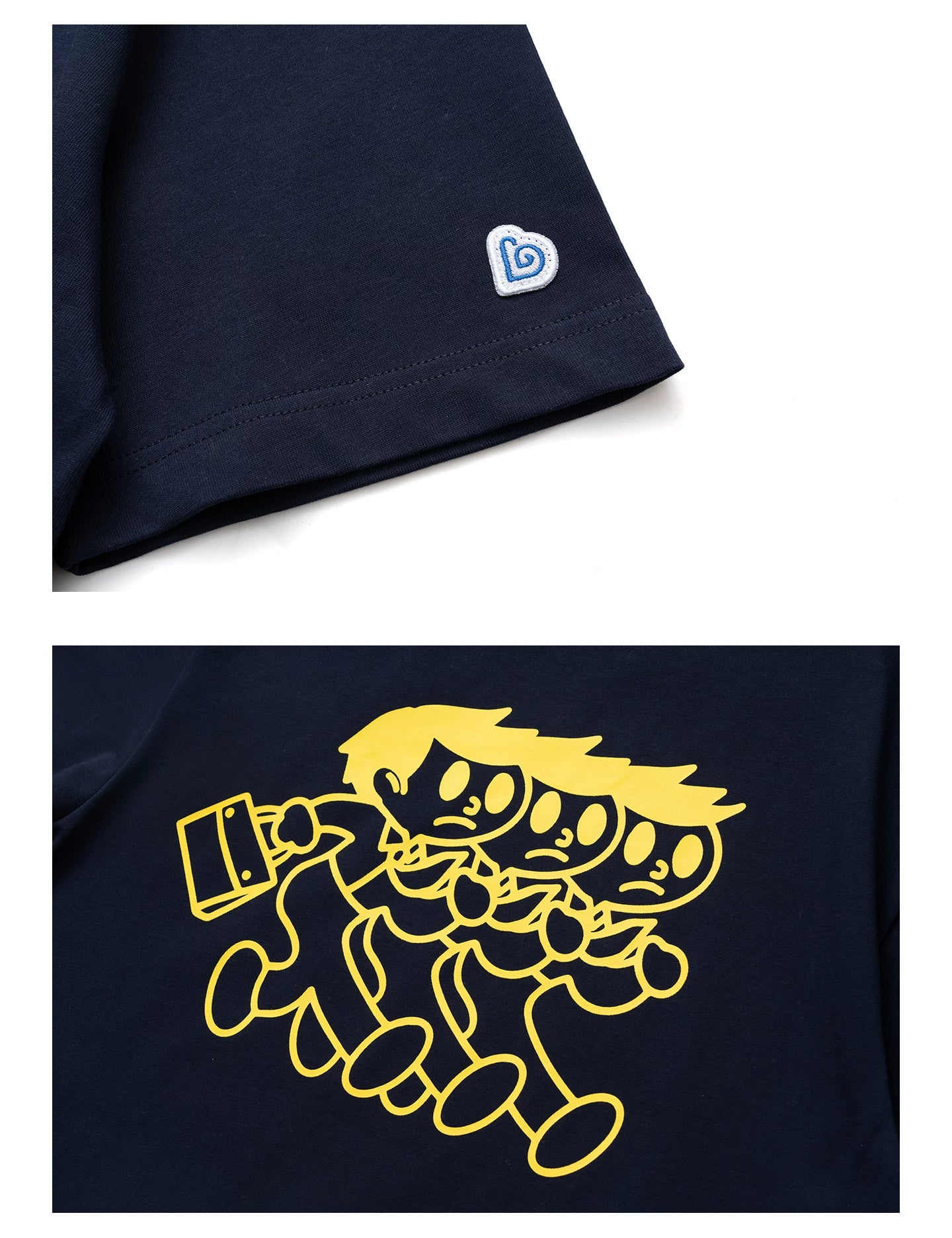 BENT IDEA Simple Casual Versatile Tee