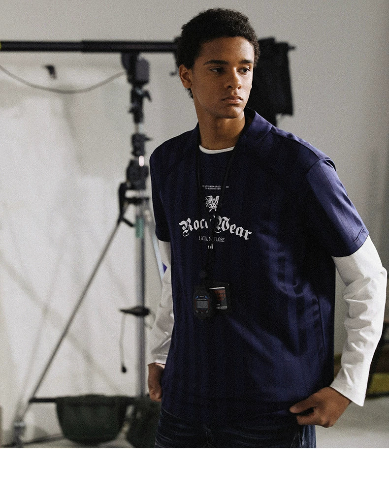 Rocawear Splicing Deconstruction Loose Tee