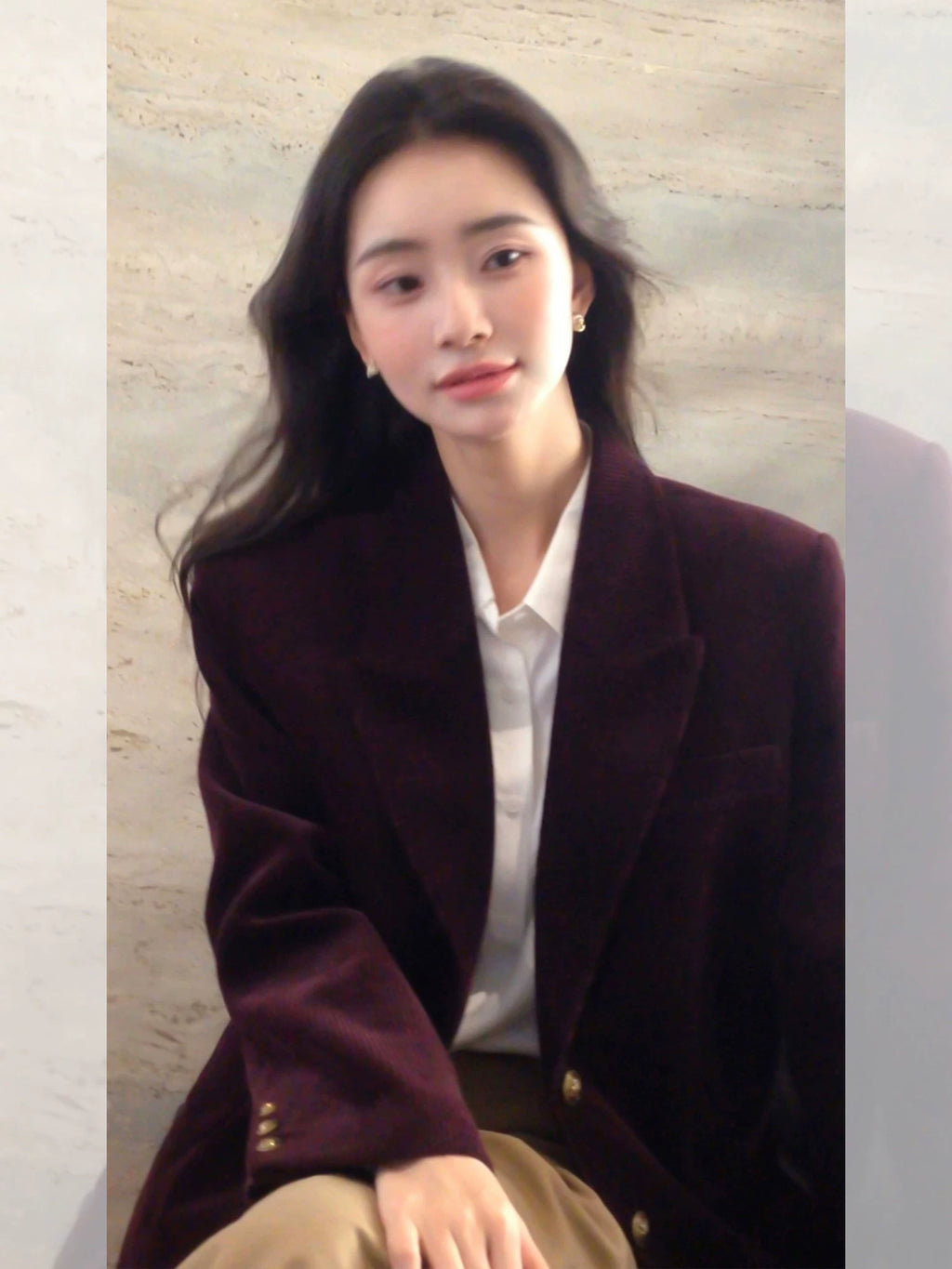 Pusumederetro Corduroy Suit Outwear