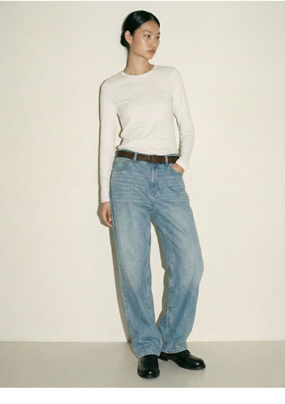 MADEEXTREME Vintage Straight Loose Versatile Jeans