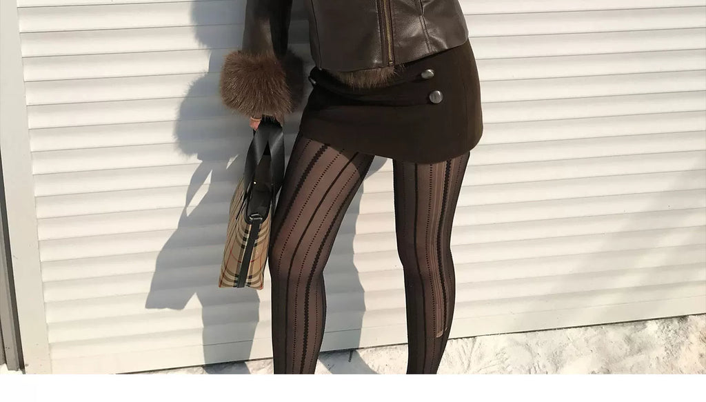 Audwyn Heavy Industries Woolen Half Body Skinny Hip Wrap Skirt