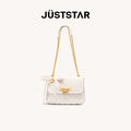 JUST STAR Rhombus Shoulder Messenger Bag