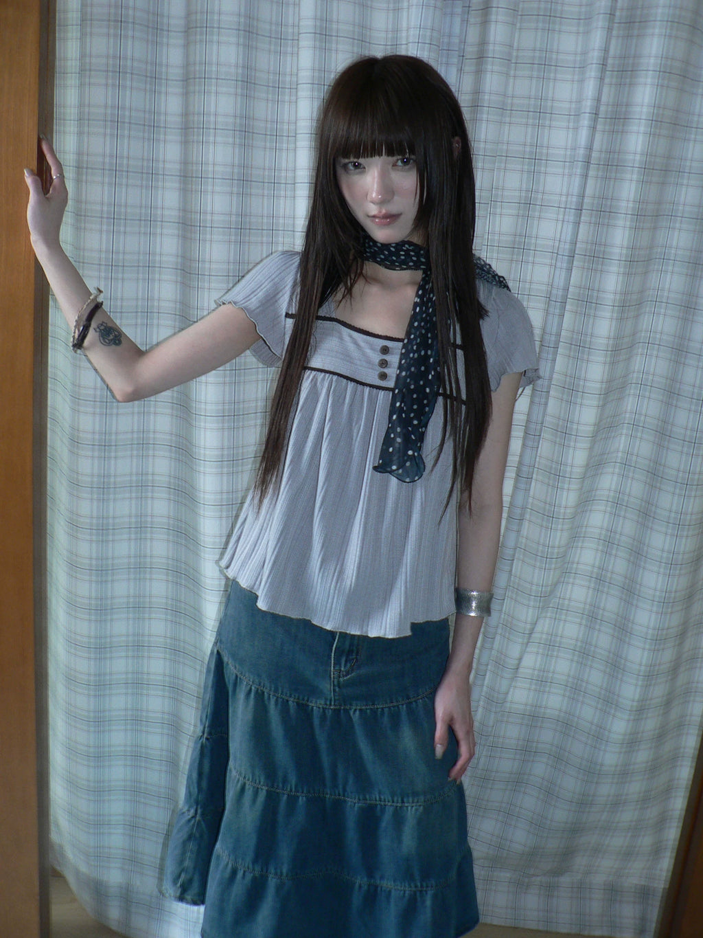 Ang: Project Lace Stitching Versatile Tee
