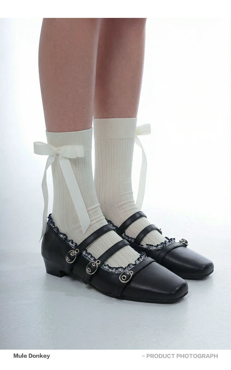 Donkey Square Head Shoes