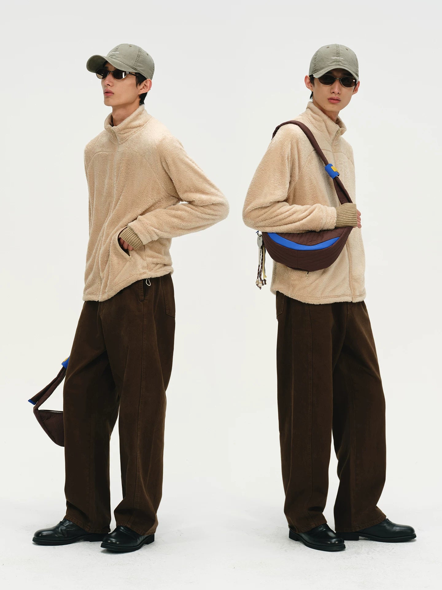 No Logo Heattech Zipper Fleece Jacket