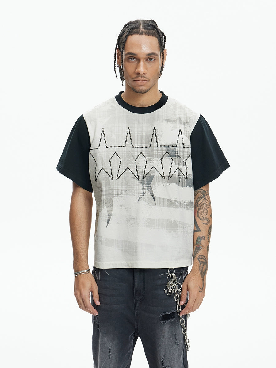 DND4DE Retro Star Hot Diamond Tee
