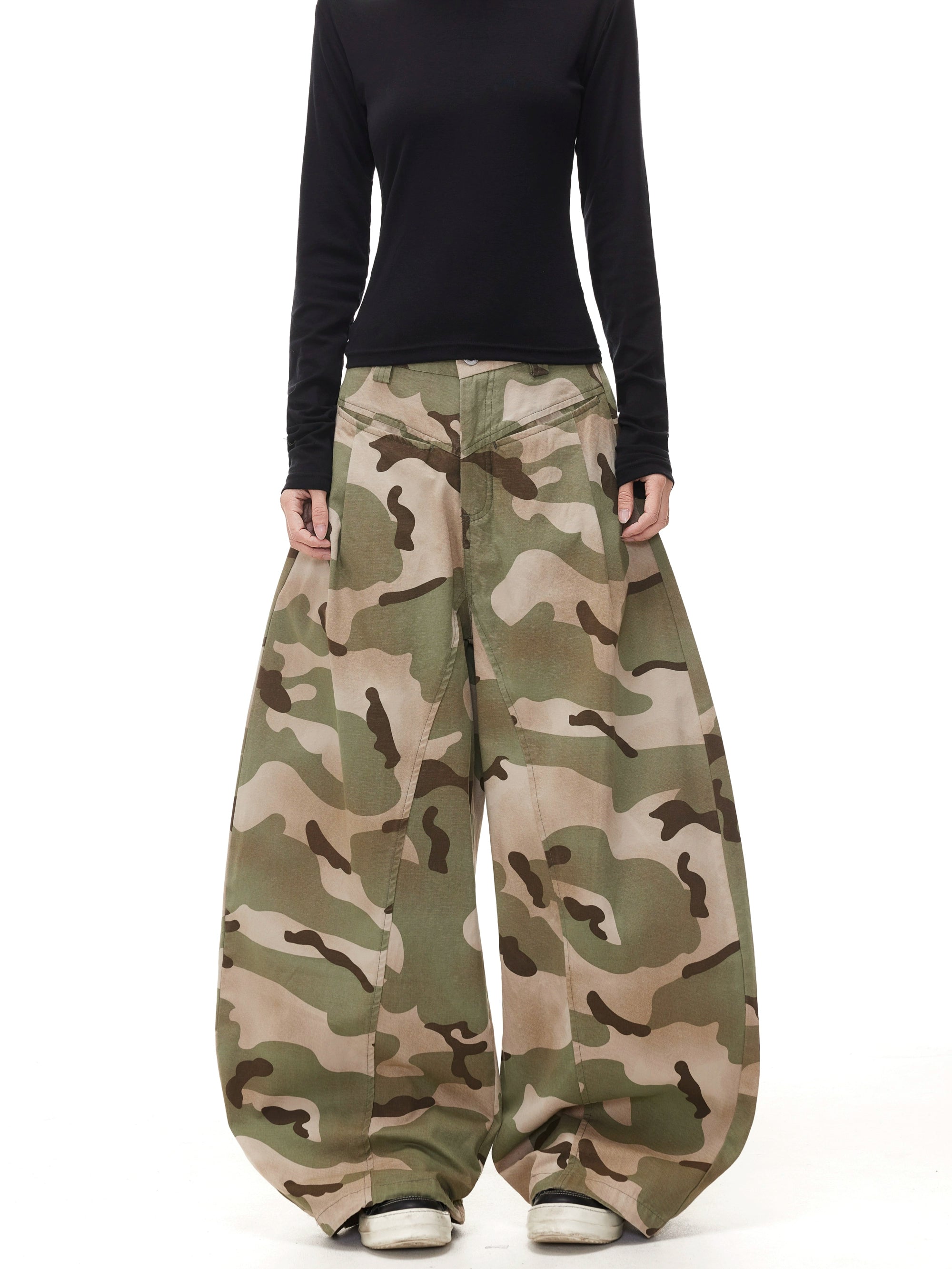 BTSG Pleated Camouflage Scimitar Overalls