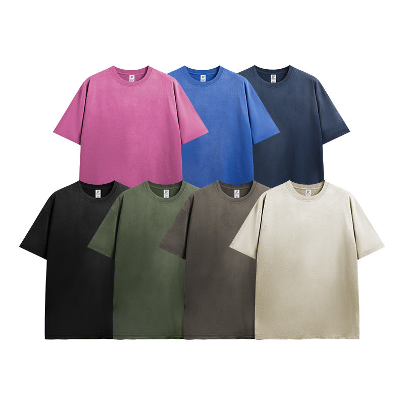 INF 270g washed gradual change 100% Cotton Tee