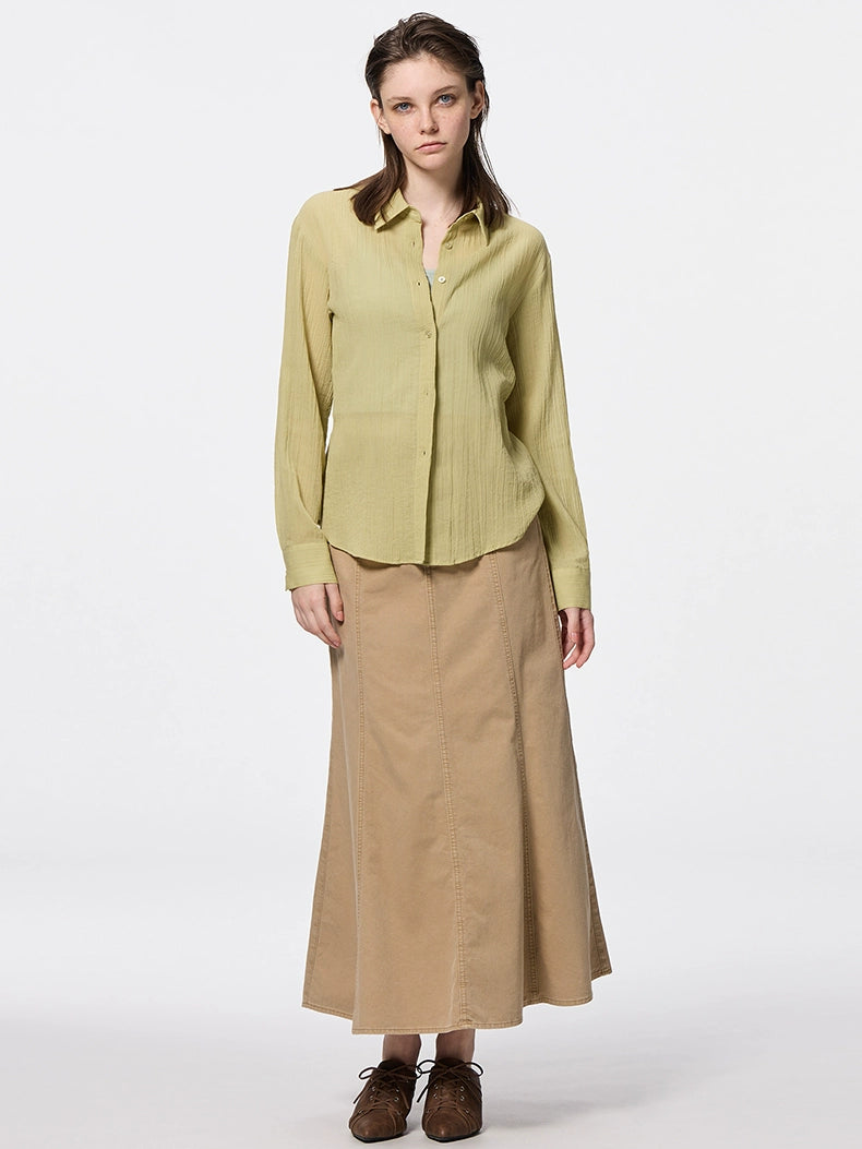 GU Light Casual Horn Medium and Long Skirt