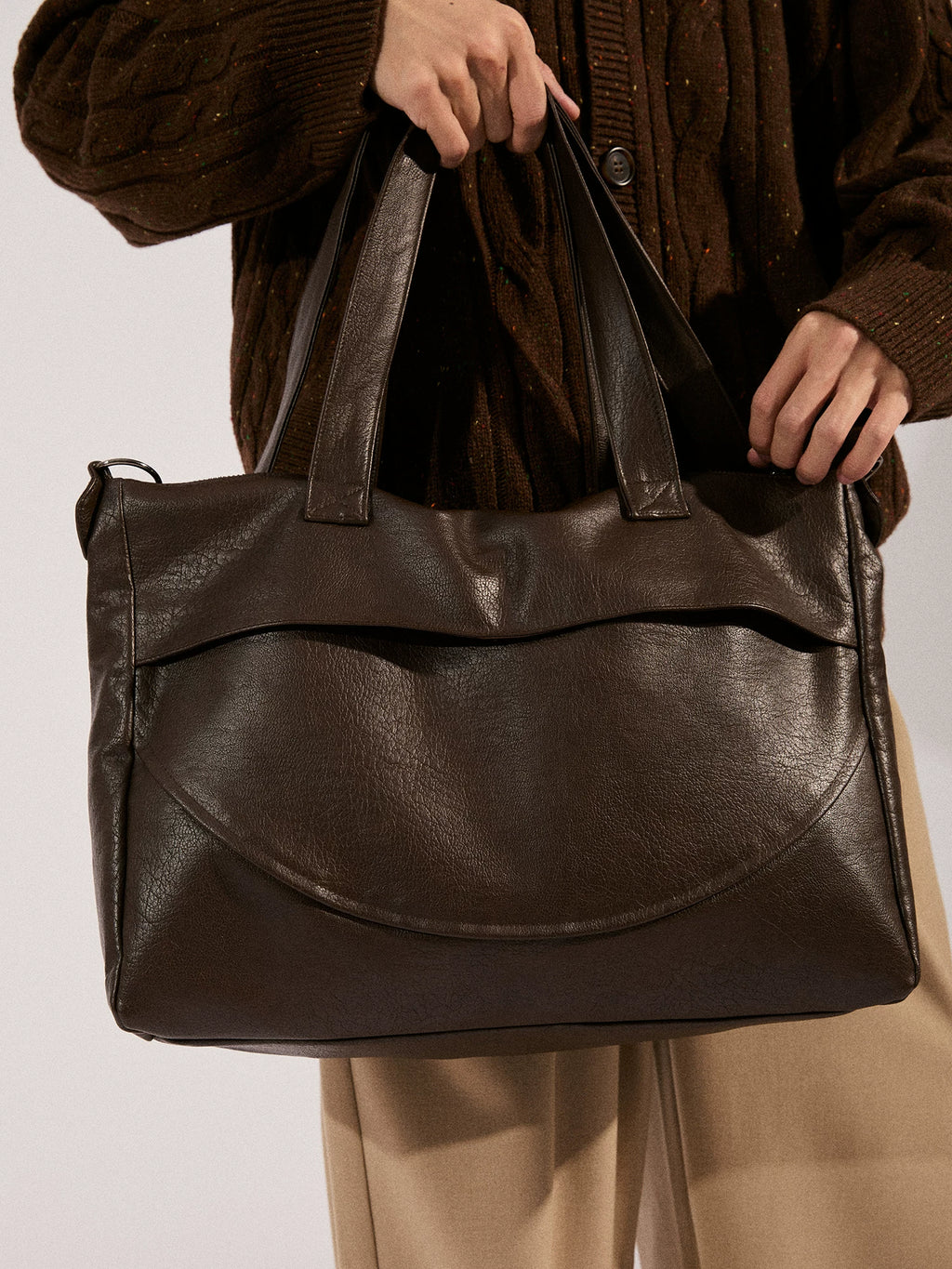 LR MADE Matte Crossbody Shoulder Bag