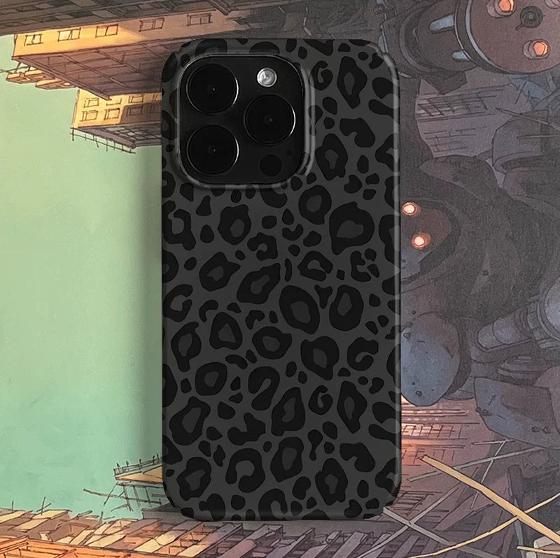 PBCASE Leopard Print Spotted Niche Premium Apple Phone Case