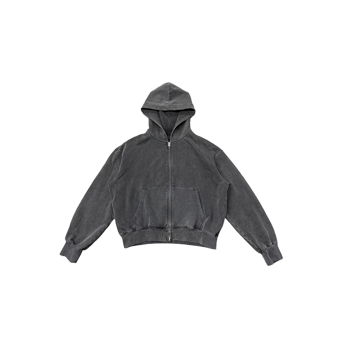 PLUS NO LOGO Vintage Hoodie Short Wide Jacket
