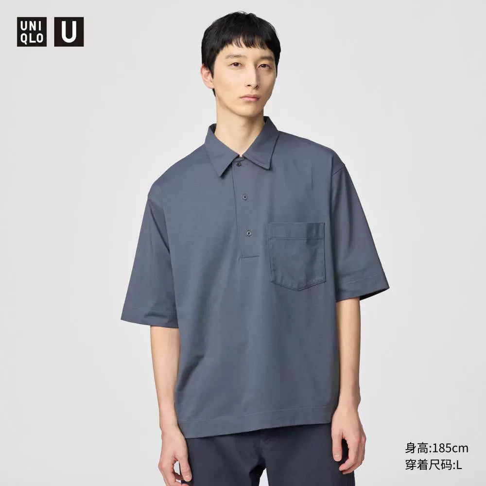 Uniqlo U series cooperation/men's and women's AIRism POLO shirt short-sleeved T-shirt cool new 476217