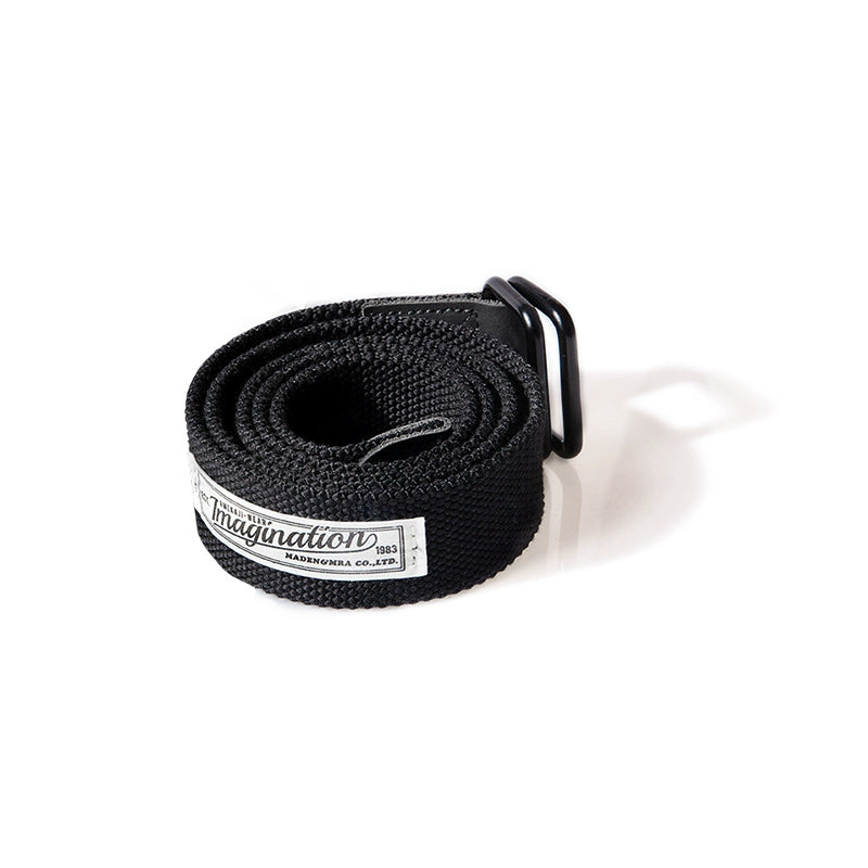 Maden Vintage Canvas Double Buckle Braided Belt