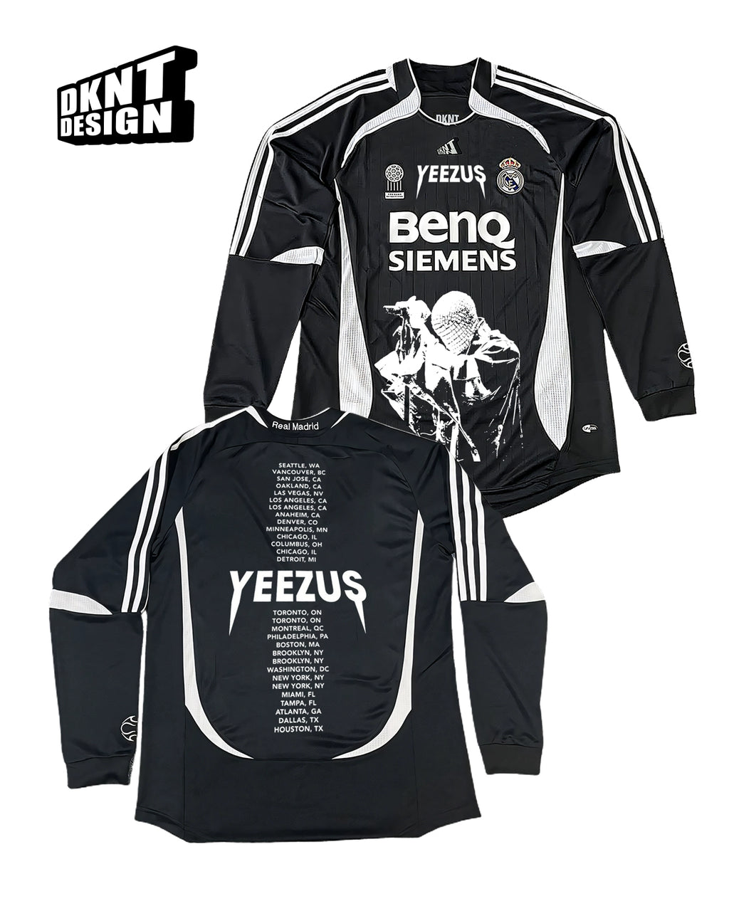 REMAKE Portrait Print Casual Long Sleeve