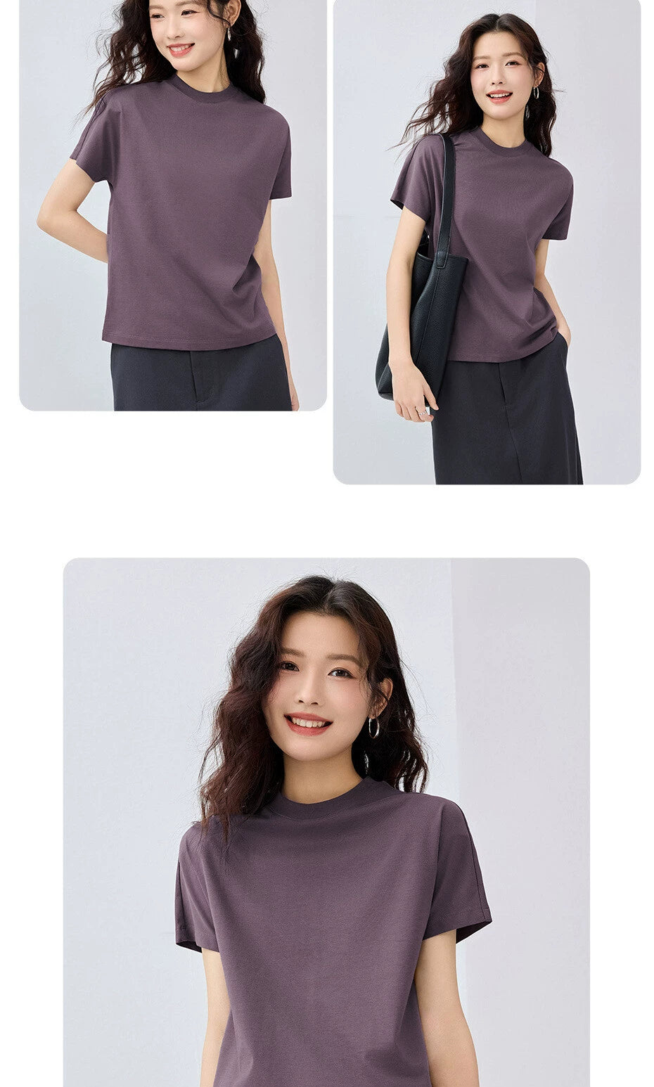Giordano Cool Small Turtleneck Shoulder Tee