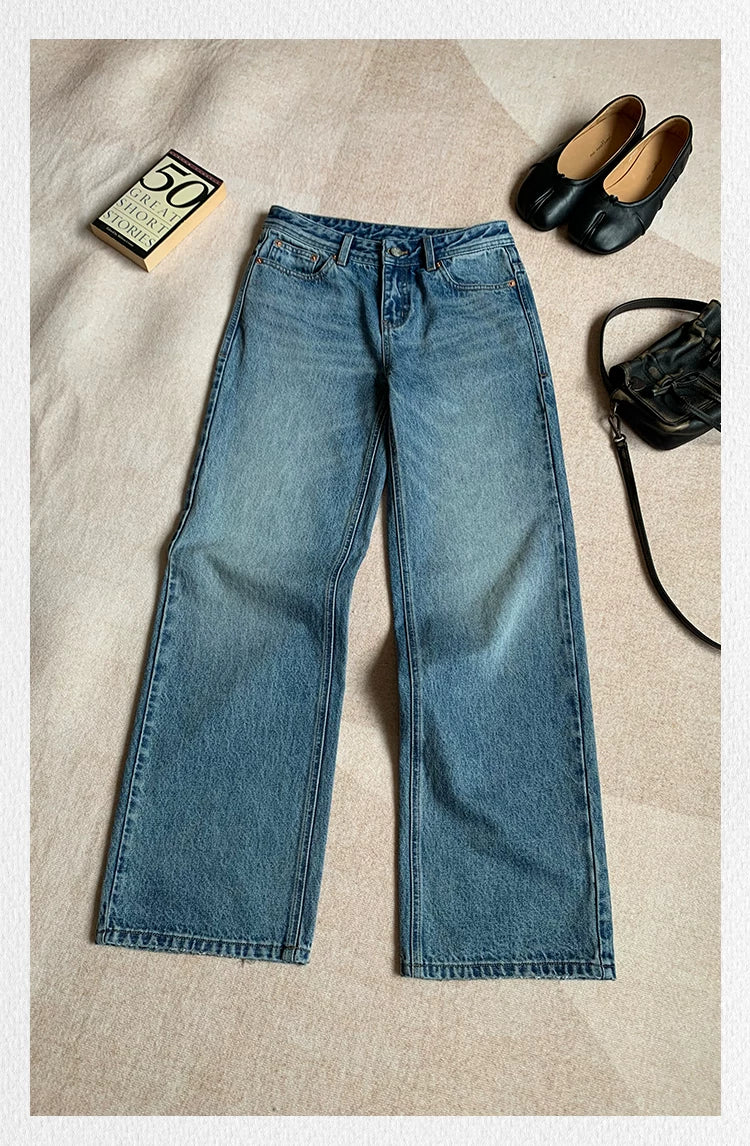 Popchee Classic Straight Jeans