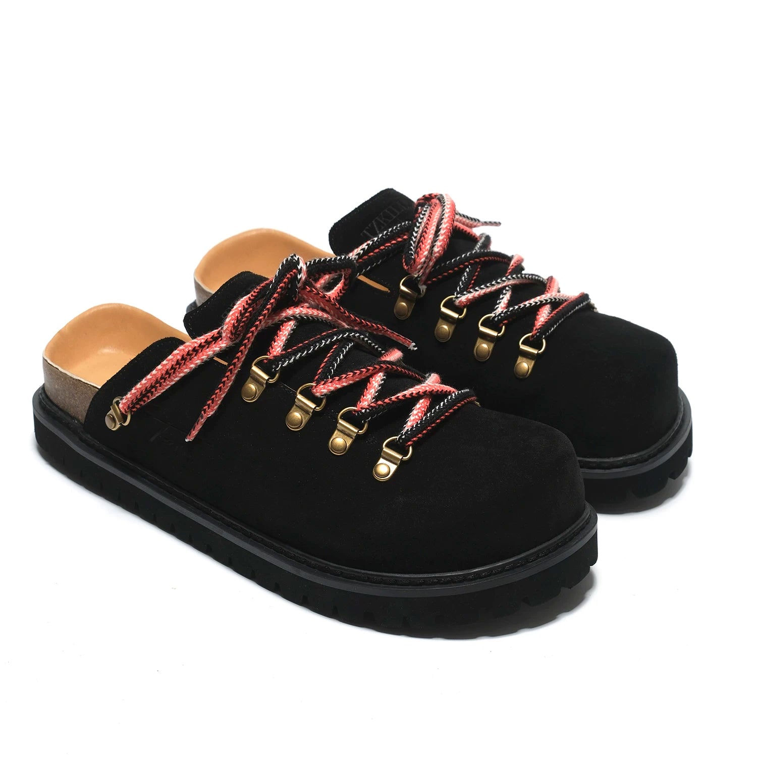 TZ Killer Bag Head Colored Shoelaces One Pedal Shoes