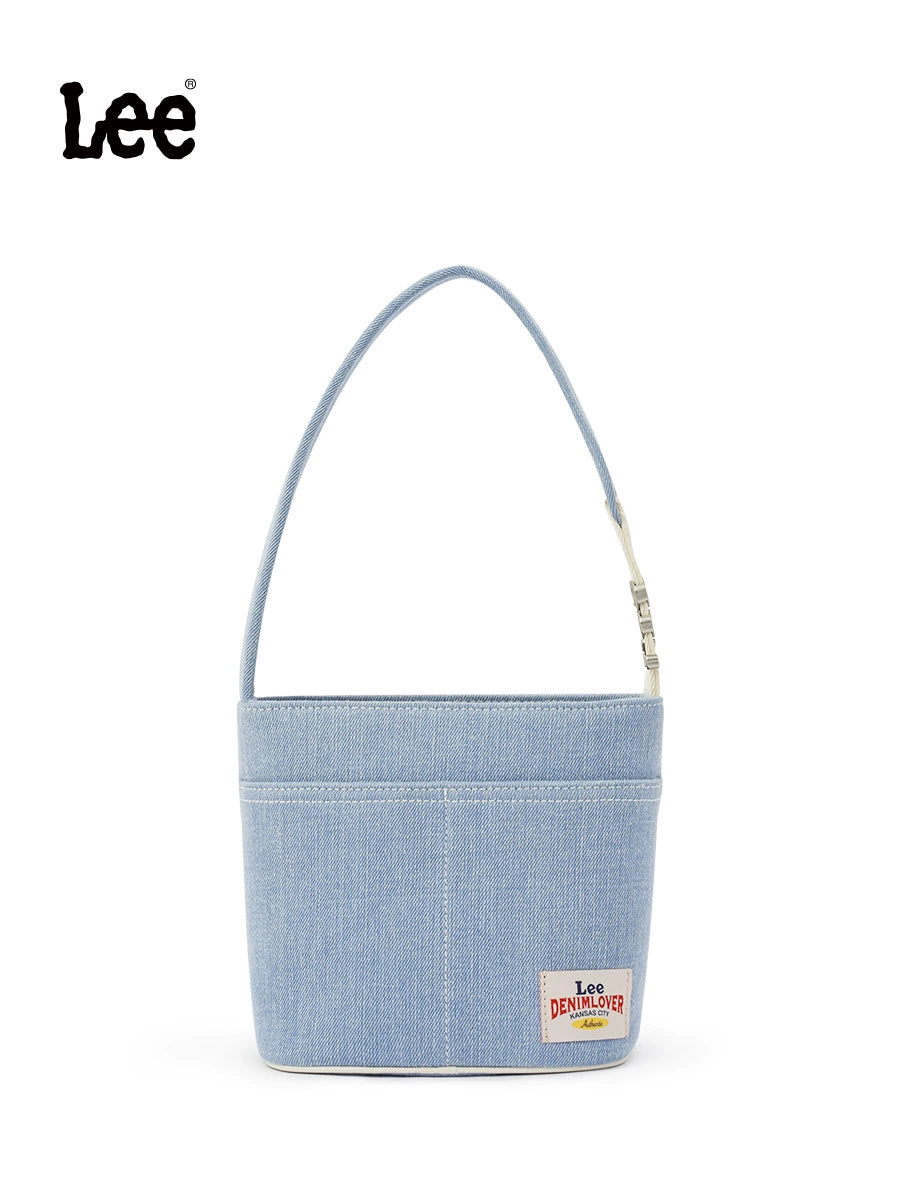 Lee Denim Bucket Versatile Shoulder Bag