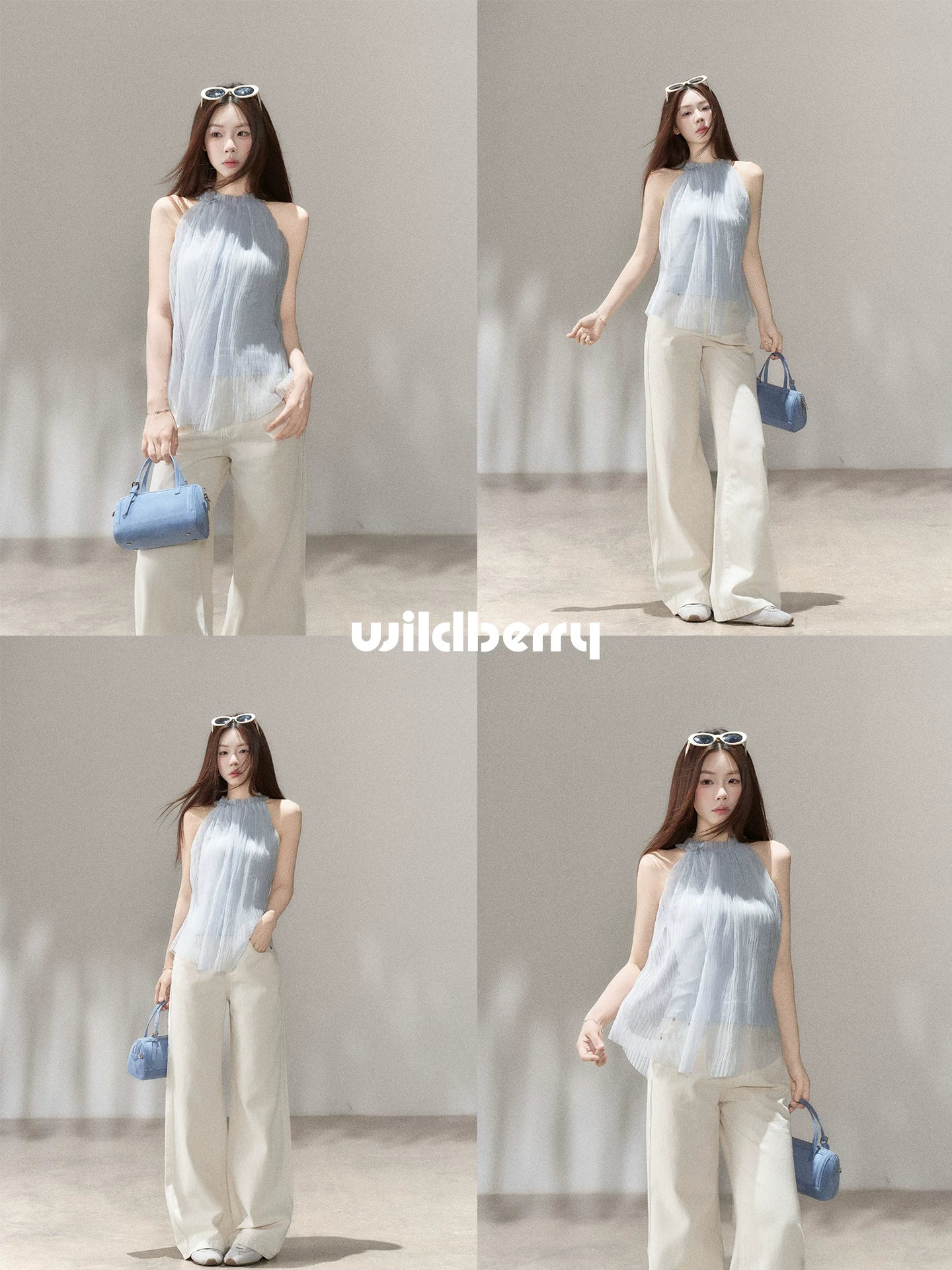 Wildberry Sleeveless Neck Shirt