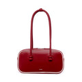 Neeley Contrast Versatile Leather Shoulder Underarm Bag