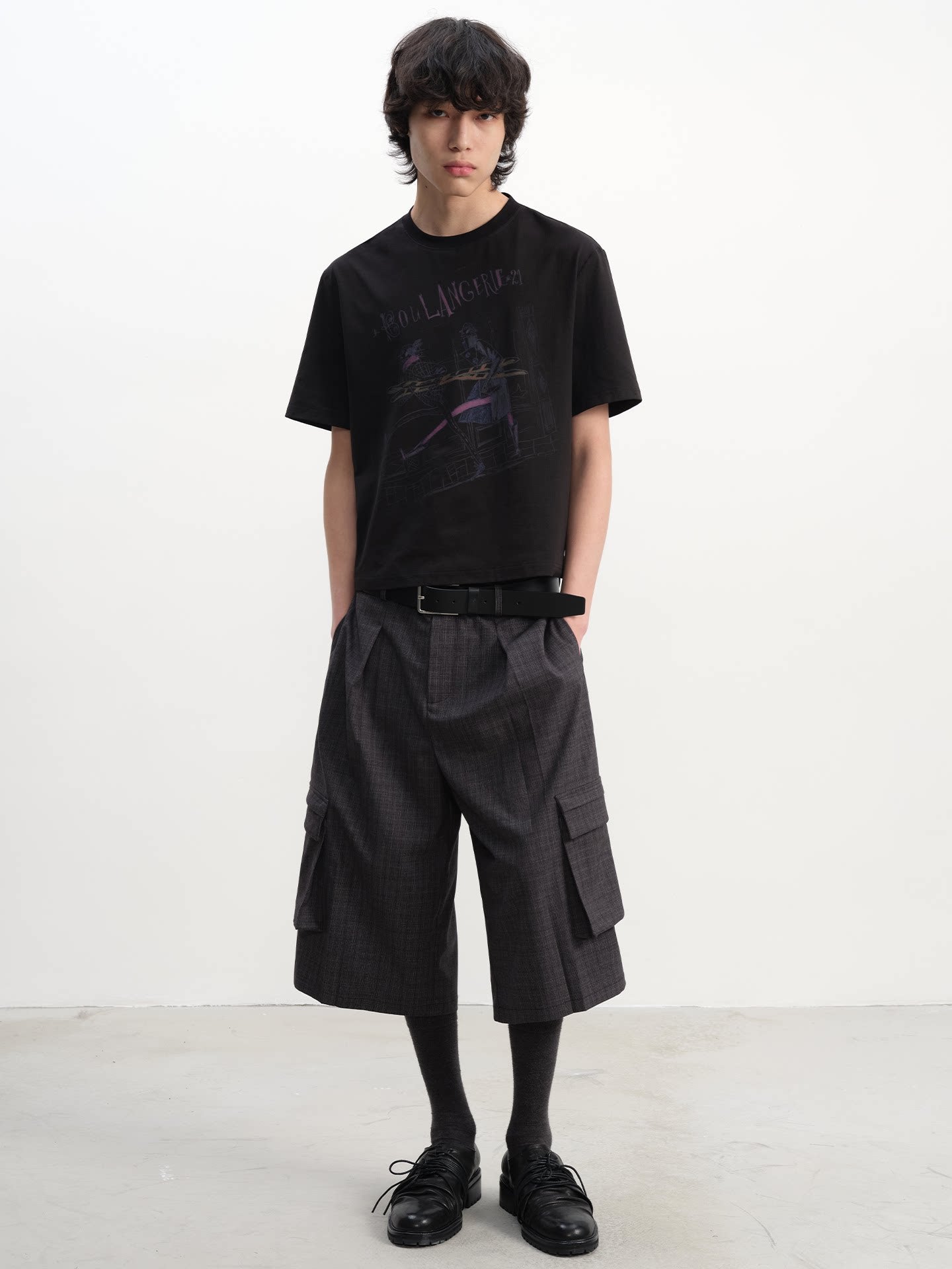 JCAESAR Retro Loose Casual Tee
