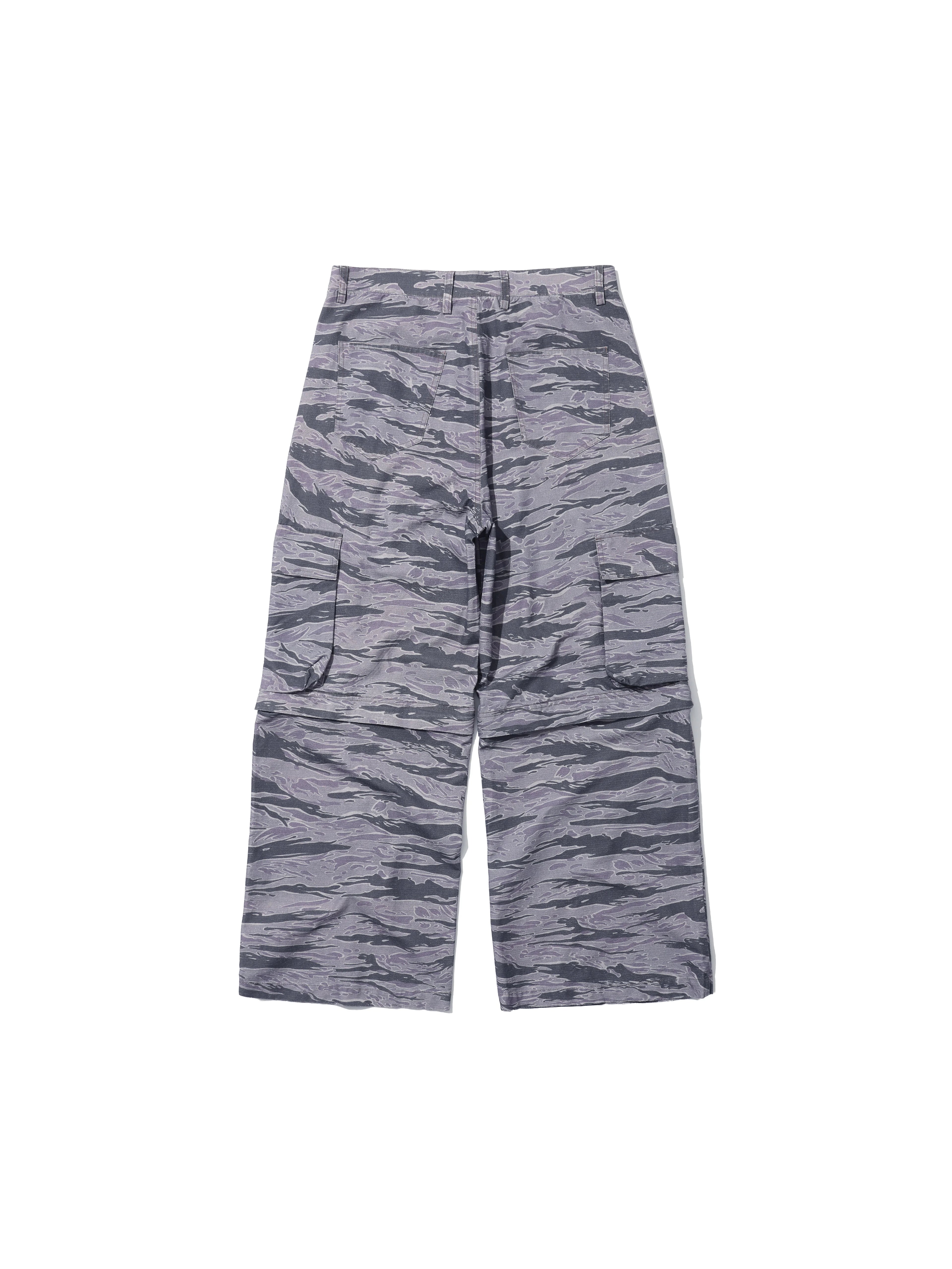 LIBERAFIT Tiger Pattern Camouflage Multi-stage Removable Tooling Shorts